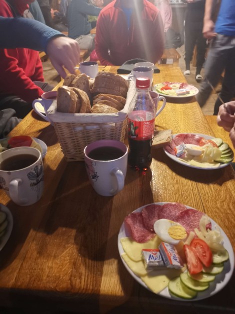 Vysokohorské chatárske raňajky